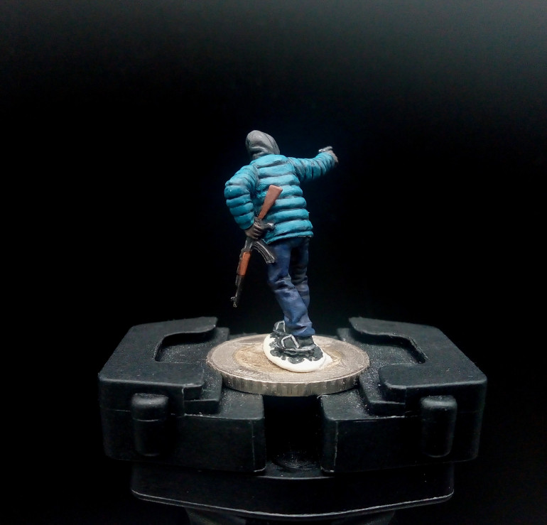 Got my African Militia Leader painted up from Spectre Miniatures