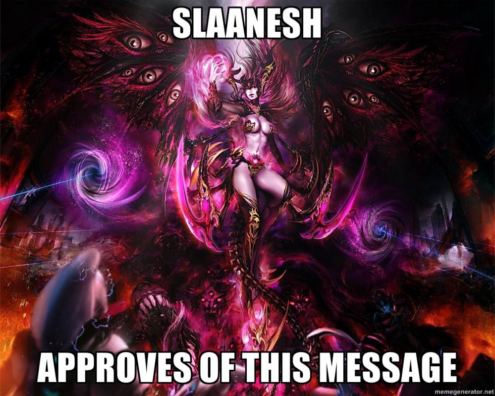 Spring Cleaning - Warhammer Fantasy Slaanesh