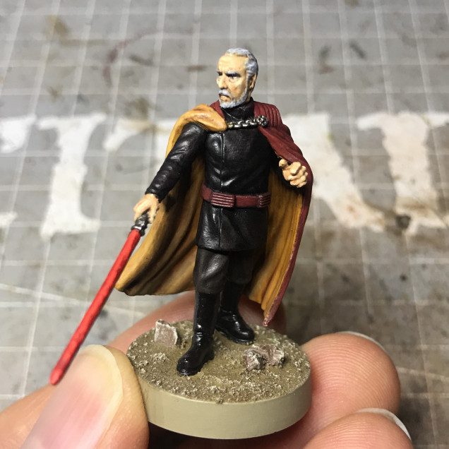 Count Dooku - Part 4: Face and Hands