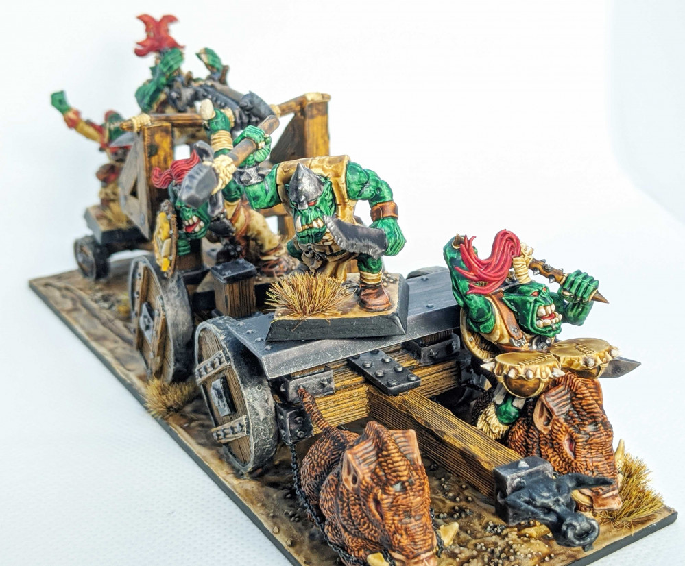 50t Challenge: GorkaMorka Wild Orkz with Contrast Paints by Bothi