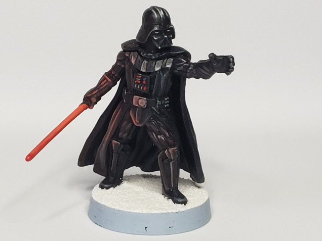 After noticing some faded out highlights on other pictures, I tried using a white background instead of a black one and I like it so much more than the black background. going forward I'm going to be using that instead. Took a new pic of Vader that I think does him more justice than my previous one so I thought I'd update.