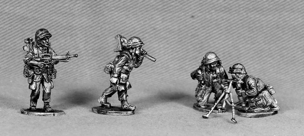 60mm Mortar Crew - Empress Miniatures