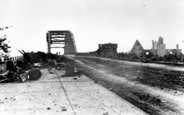 Bunker shortly after being recaptured 