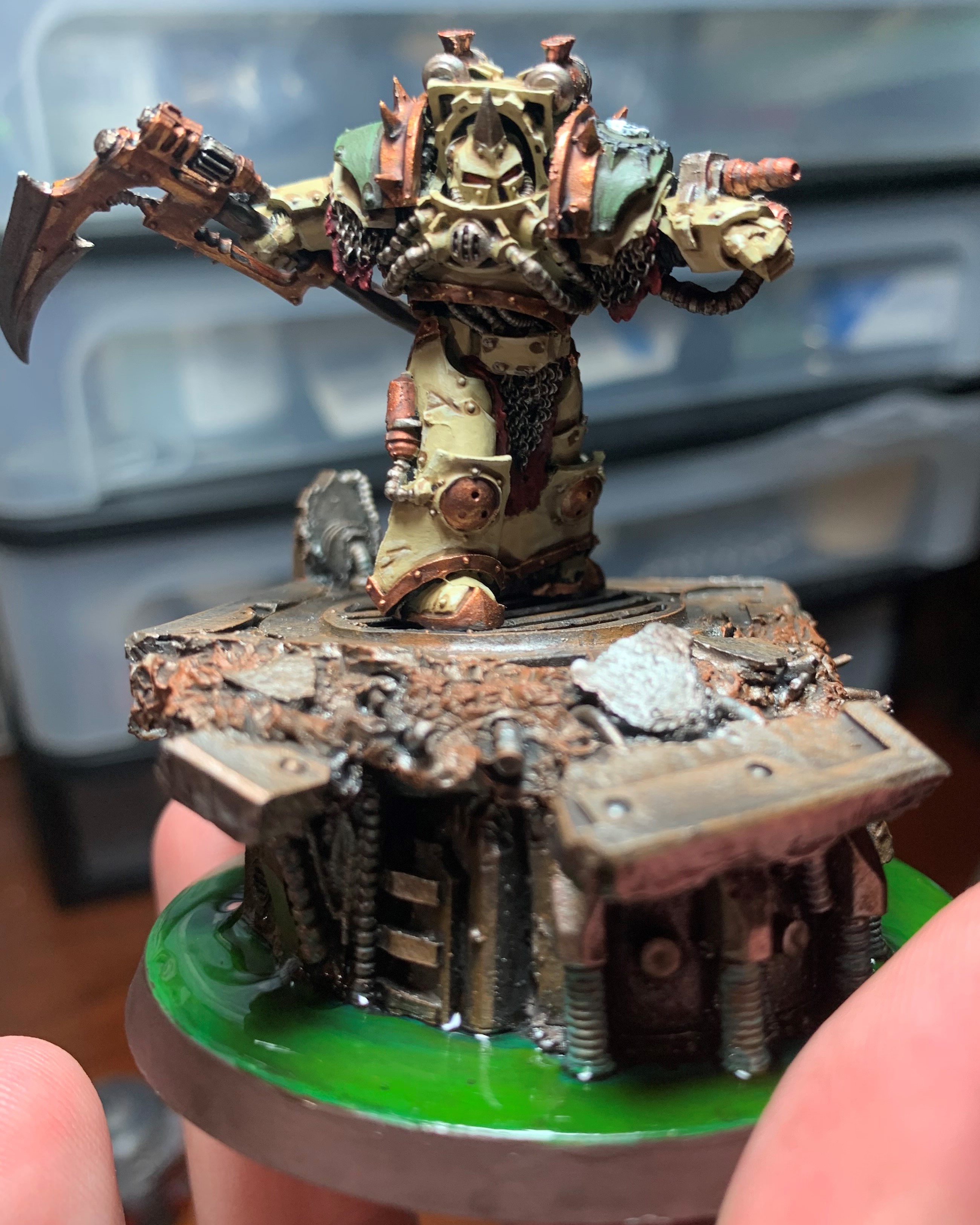 Calas Typhon First Captain of the Death Guard