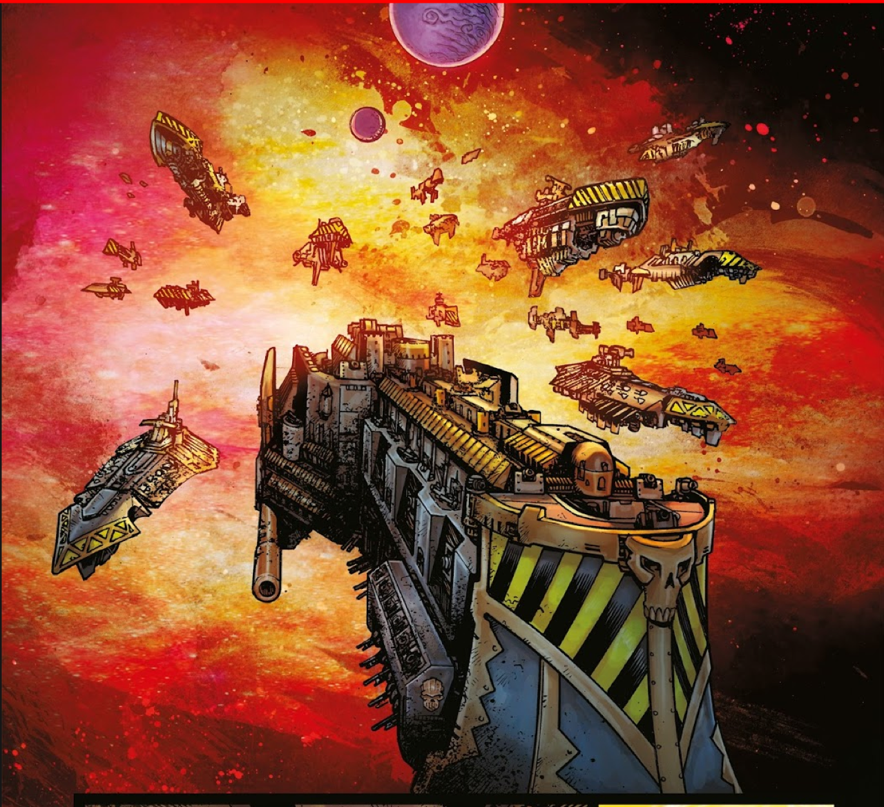 Battlefleet Heresy – IVth Legion Fleet – OnTableTop – Home of Beasts of War