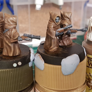 3D Printed Star Wars Jawas With LED Eyes