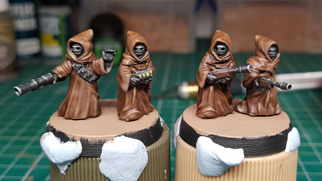 3D Printed Star Wars Jawas With LED Eyes