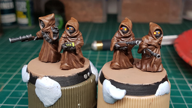 3D Printed Star Wars Jawas With LED Eyes