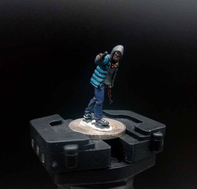 Got my African Militia Leader painted up from Spectre Miniatures