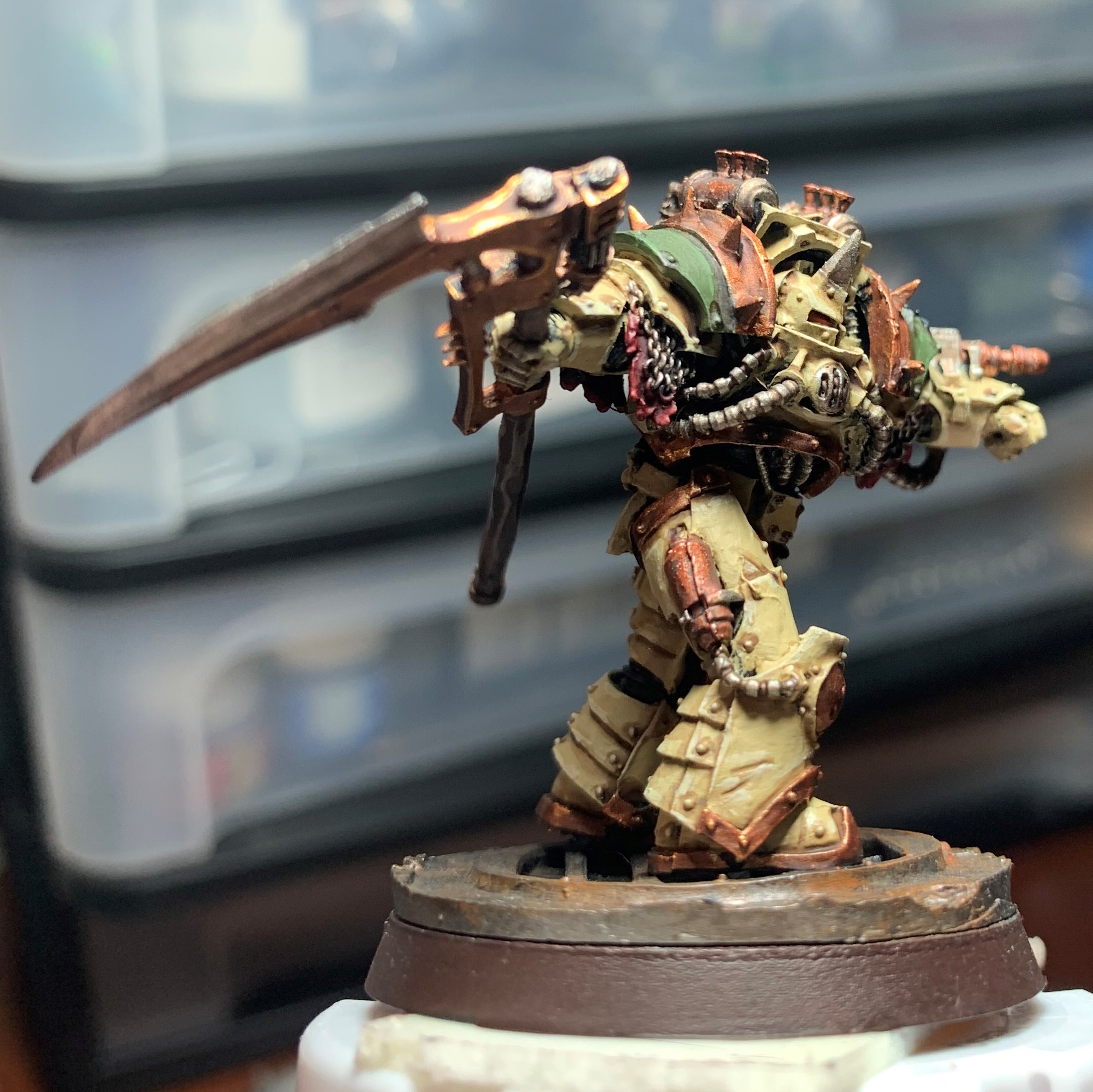 Calas Typhon First Captain of the Death Guard