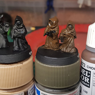 3D Printed Star Wars Jawas With LED Eyes