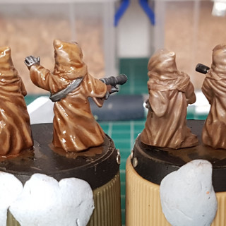 3D Printed Star Wars Jawas With LED Eyes