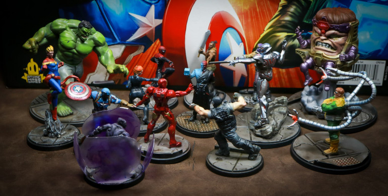 Marvel Crisis Protocol Core Set All Paint and Wave 1