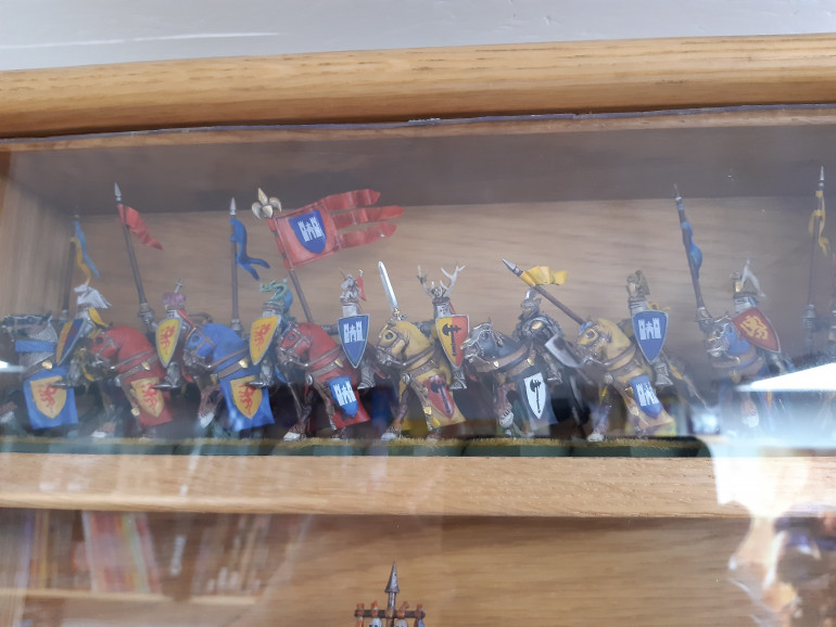 Knights painted a few years ago