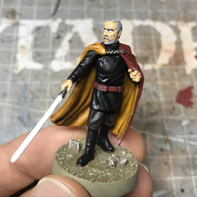 Count Dooku - Part 2: Shading and Highlights