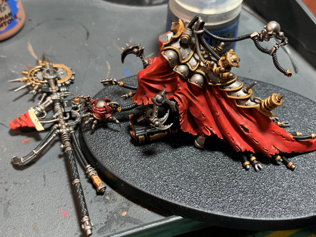 Working on Bellasarius Cawl and Eldrad Ulthran's Base