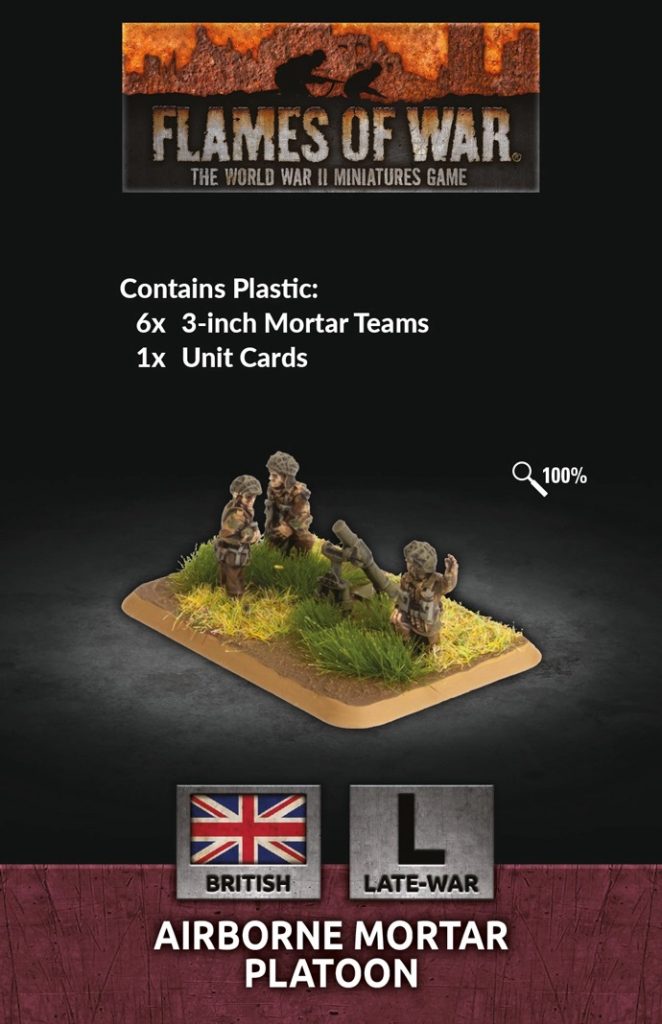 Airborne 3-inch Mortar Platoon - Flames Of War