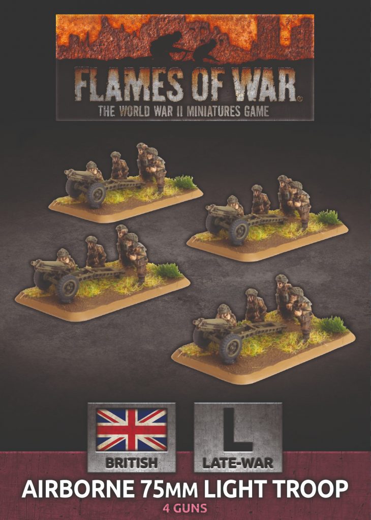 Airborne 75mm Light Troop - Flames Of War