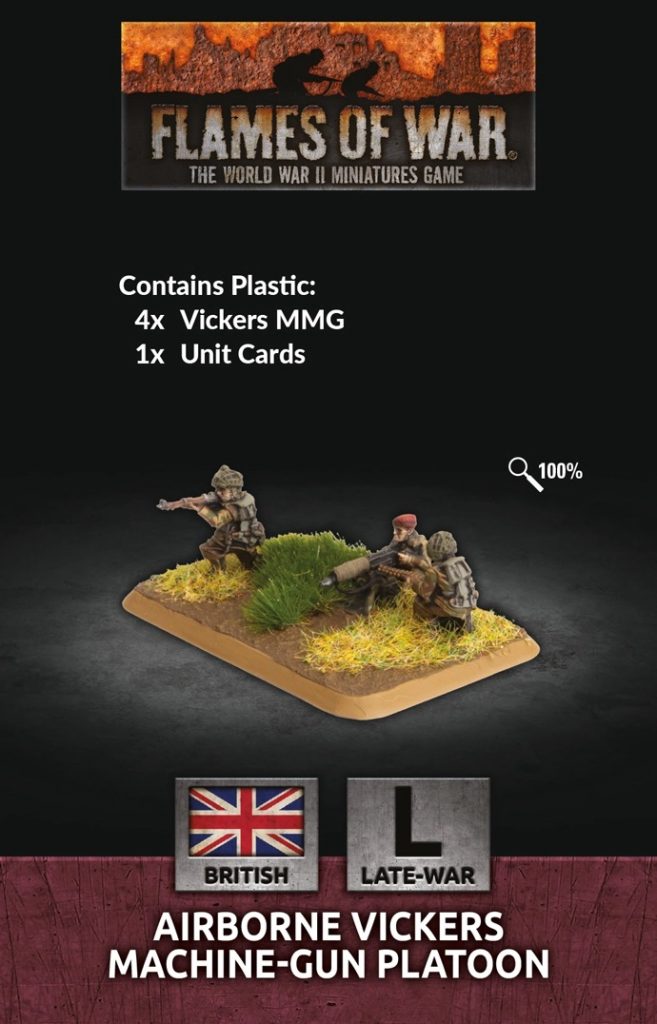 Airborne Vickers Machine-Gun Platoon - Flames Of War