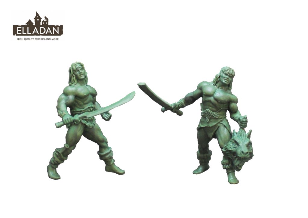 Barbarian Twins #2 - Elladan Miniatures