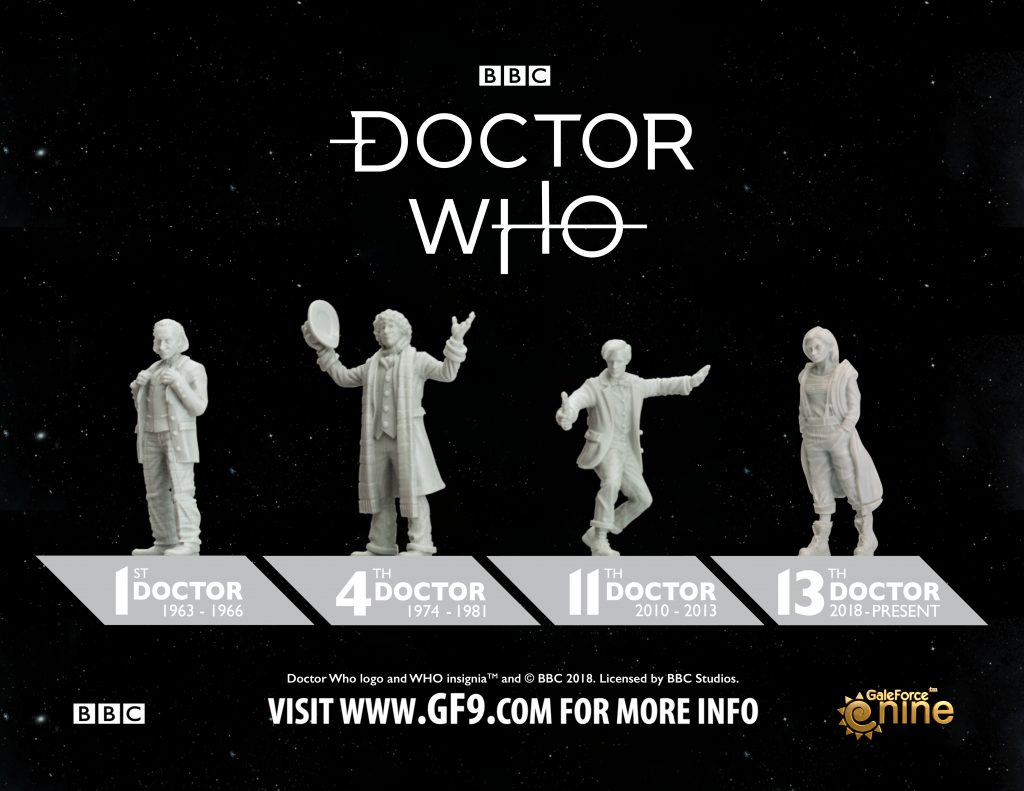 Doctor Who 13th Doctor Core Set Miniatures