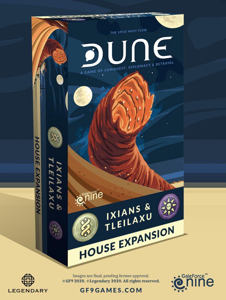 Dune Expansion Box Art - Gale Force Nine