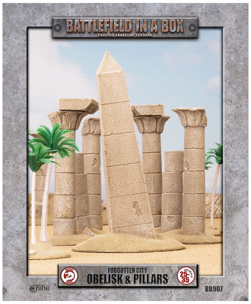 Forgotten City Obelisks & Pillars - Gale Force Nine