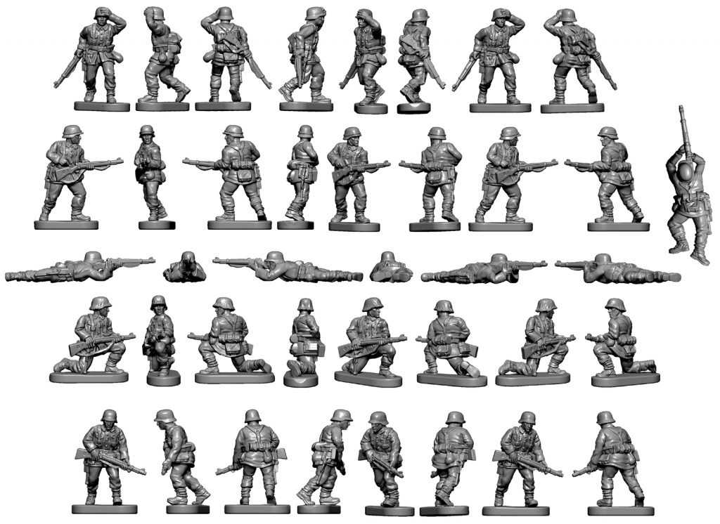 German Infantry Section #2 - Victrix