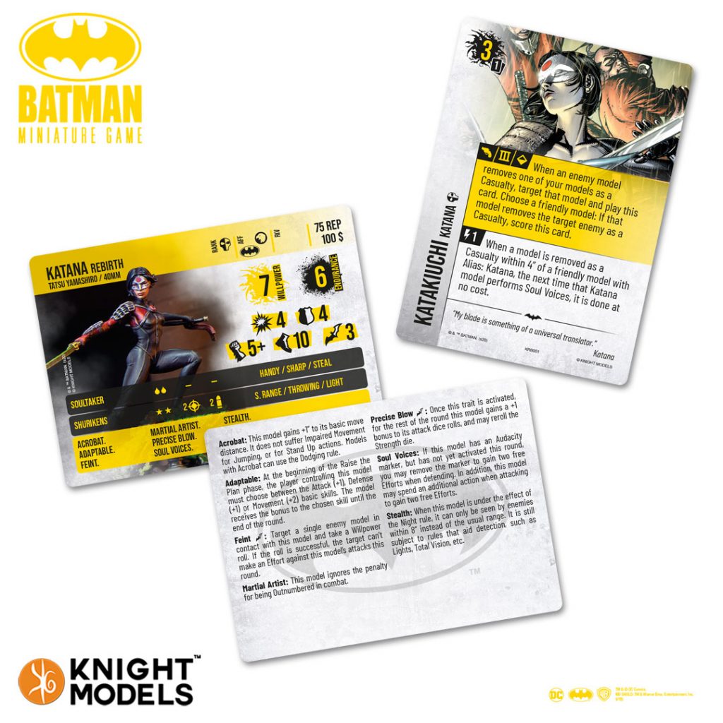 Katana Cards - Knight Models