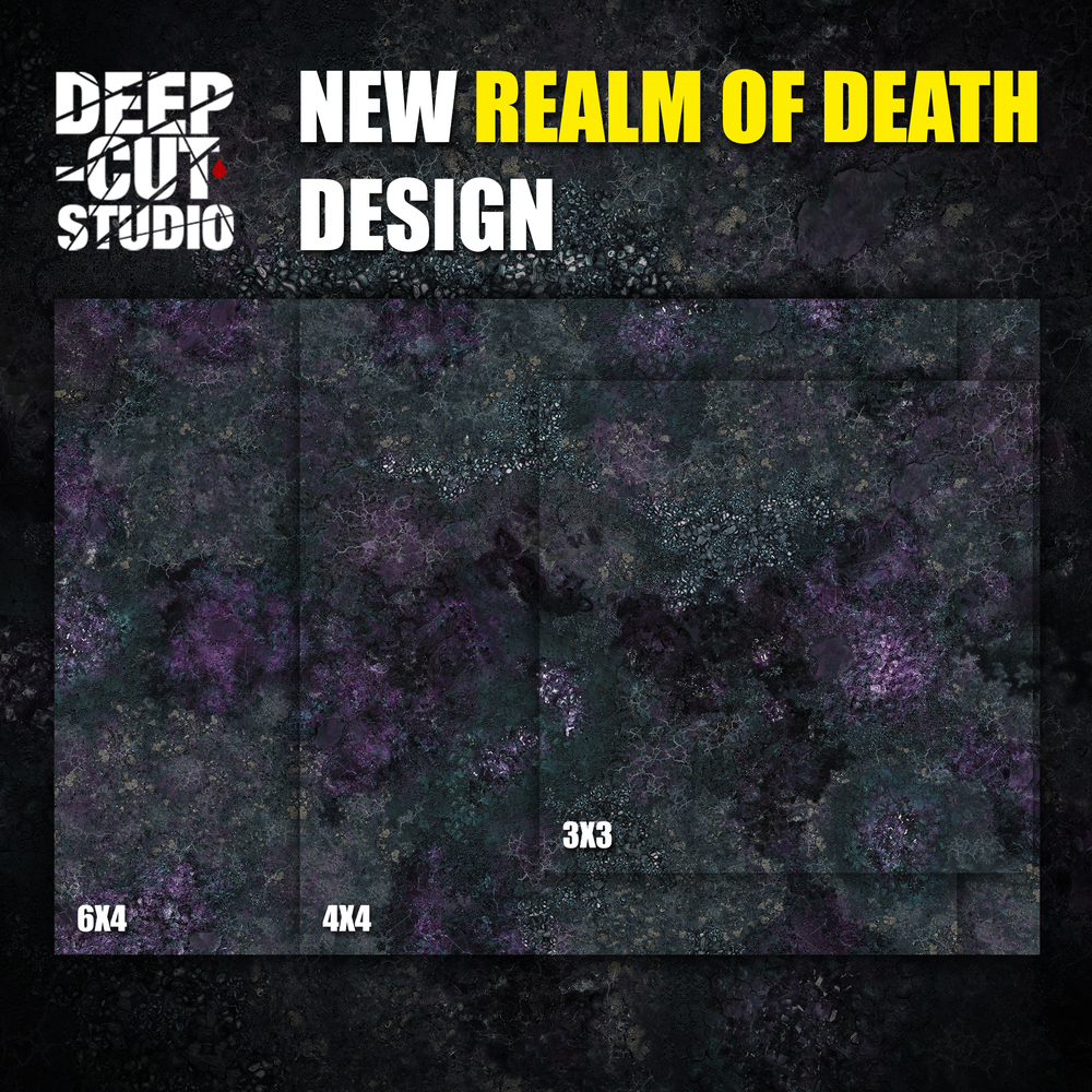 Realm Of Death Mat - Deep Cut Studio