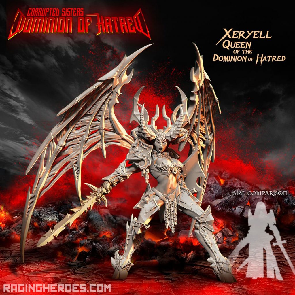 Xeryll Queen Of The Dominion Of Hatred - Raging Heroes