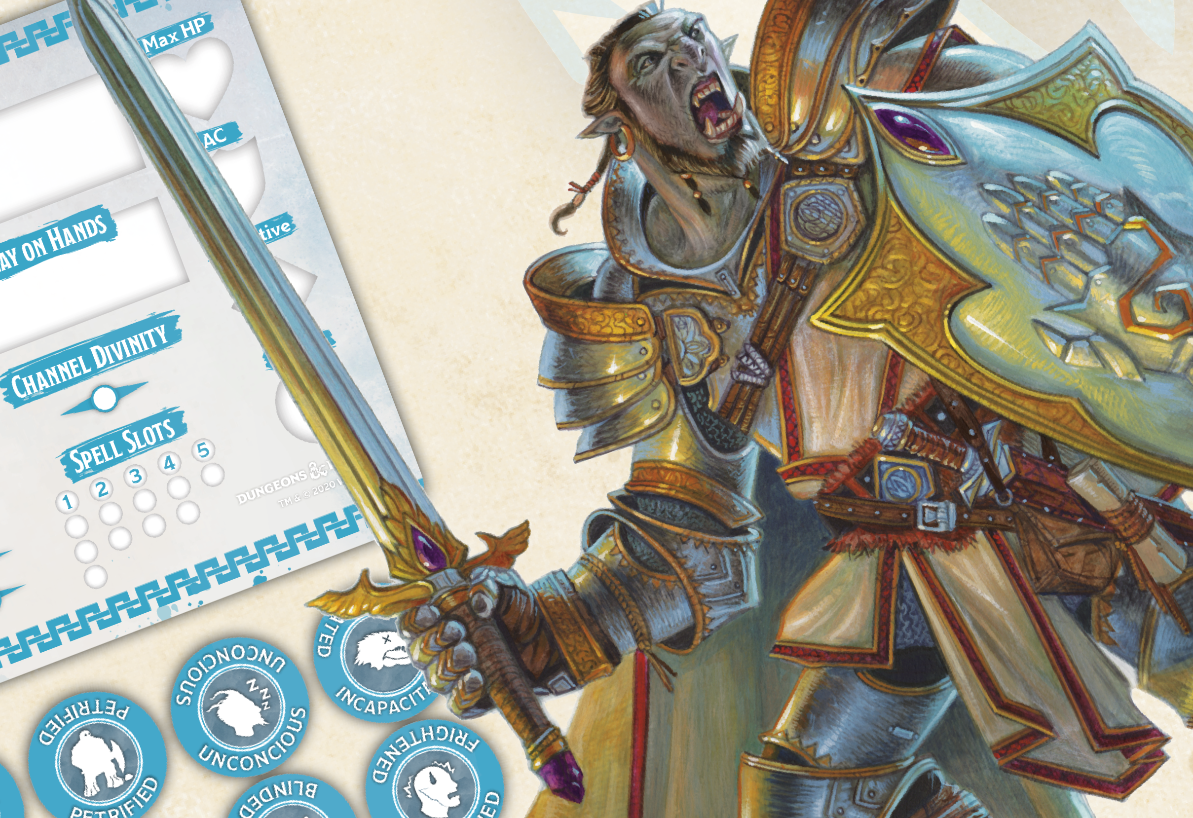 Track Everything With New Token Sets For D&D Classes By GF9 ...