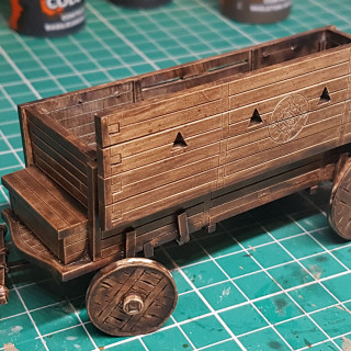 Painting Up The War Wagon