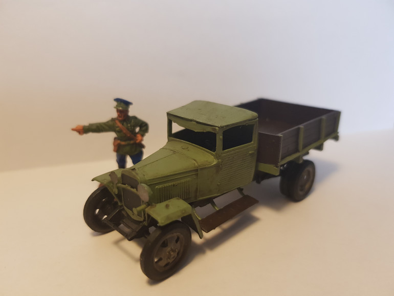 Painted up the 3D Soviet truck.