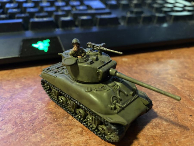 The start of my Sherman 76 platoon!