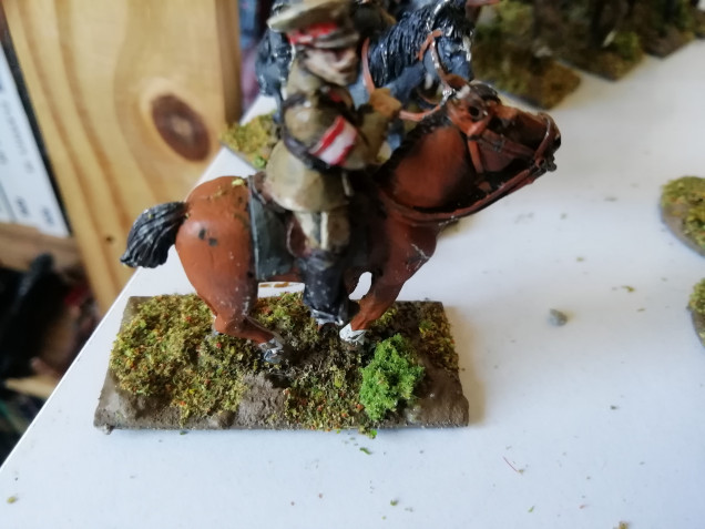 Cavalry rebased. I use filler to add texture