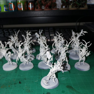 Part Two - Starting to Paint - Dryads (Got Motivated)