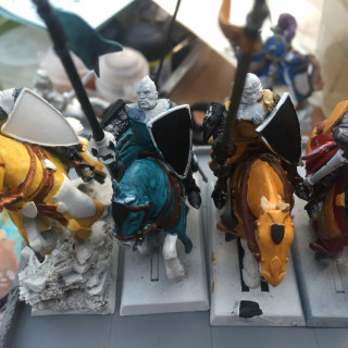 Cavalry Painting First Stages