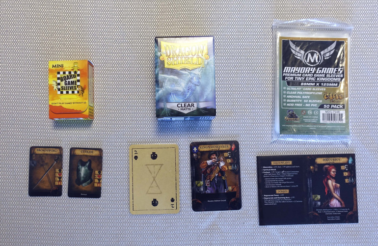 Cards and sleeves