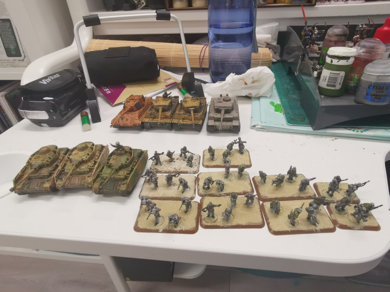 Painting the German Infantry