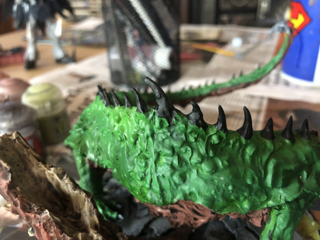 WIP Forest Dragon Part 2