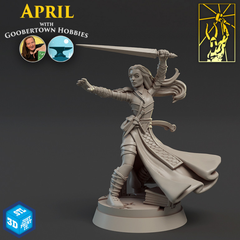 Spellblades - Female Mage from TitanForge April Release