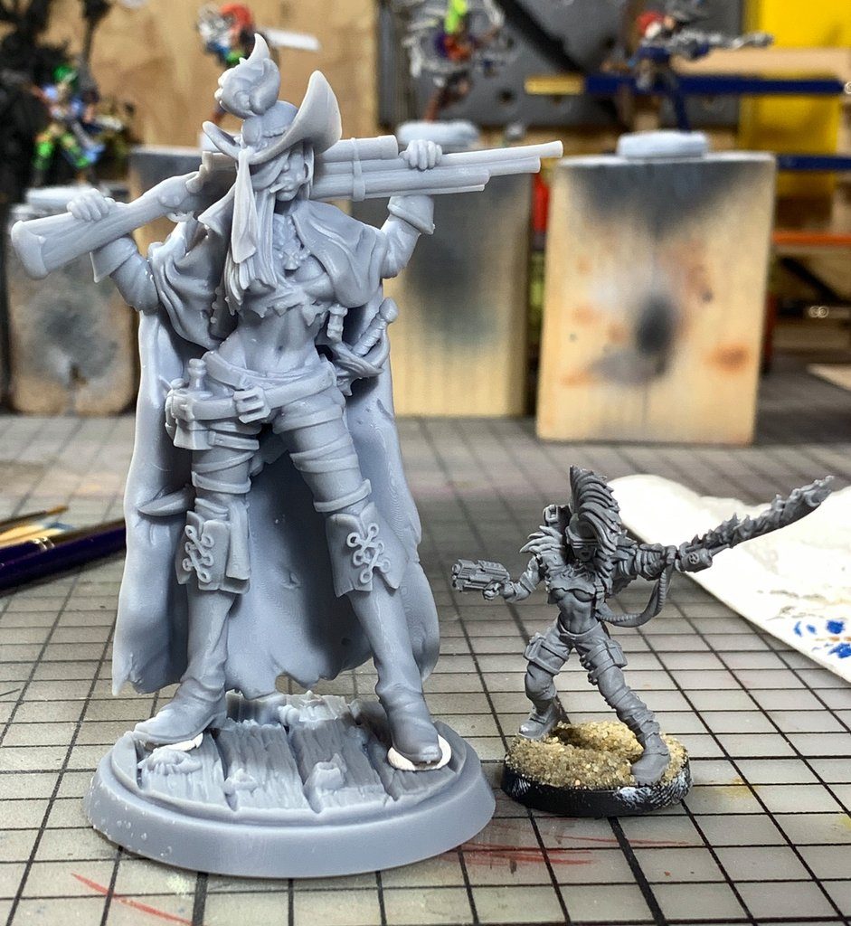 3D Printed Examples #3 - Raging Heroes