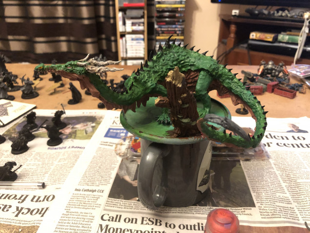 WIP Forest Dragon Part 1