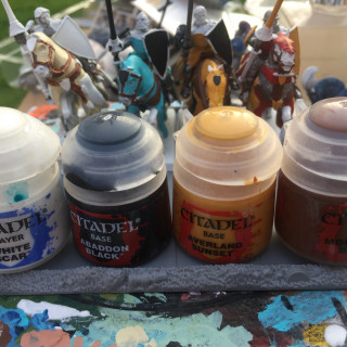 Cavalry Painting First Stages