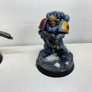 London Grey with Nuln Oil wash - Space Wolves & Successors - The