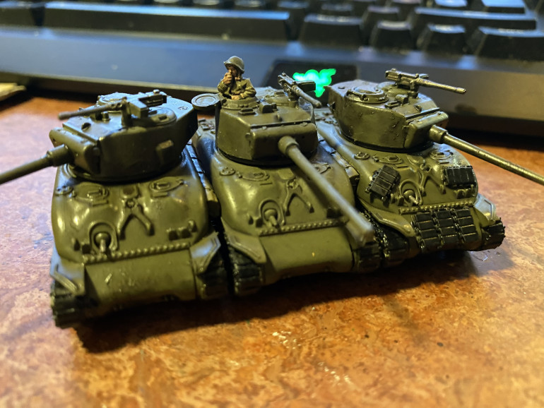 3x76mm Shermans completed!