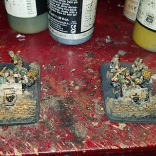 The first pictures of the painted troop.