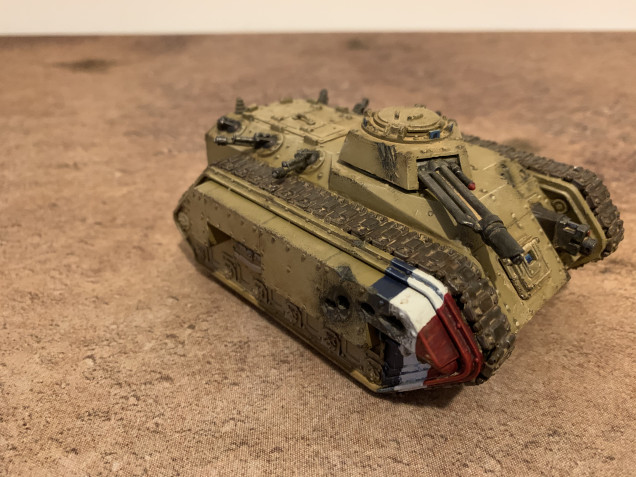 I never really liked painting tanks, but I do now for some unknown reason.