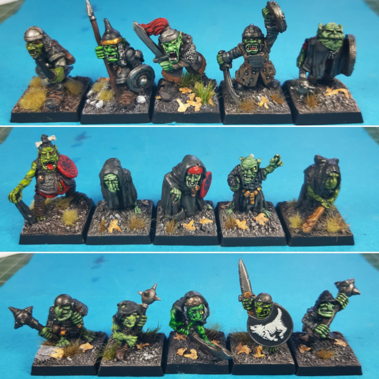 Goblin first wave done...